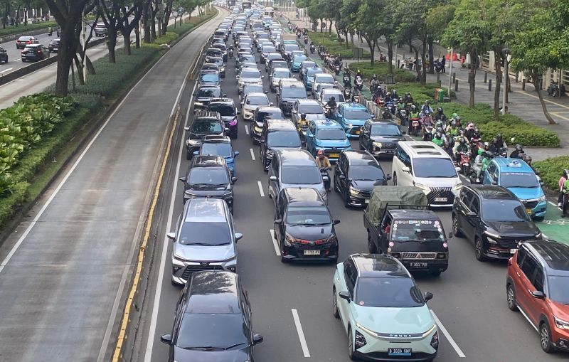 Jakarta Semakin Macet, Pertumbuhan Jalan Cuma 0,001 Persen