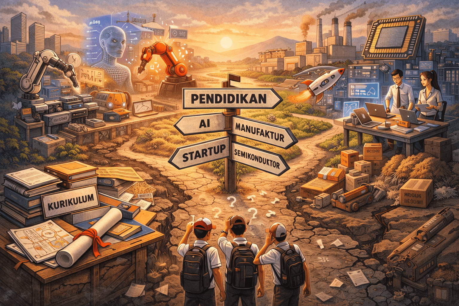 Pintar tapi Rapuh, Asosiasi Akademisi Bongkar 4 Masalah Pendidikan Jelang Hardiknas