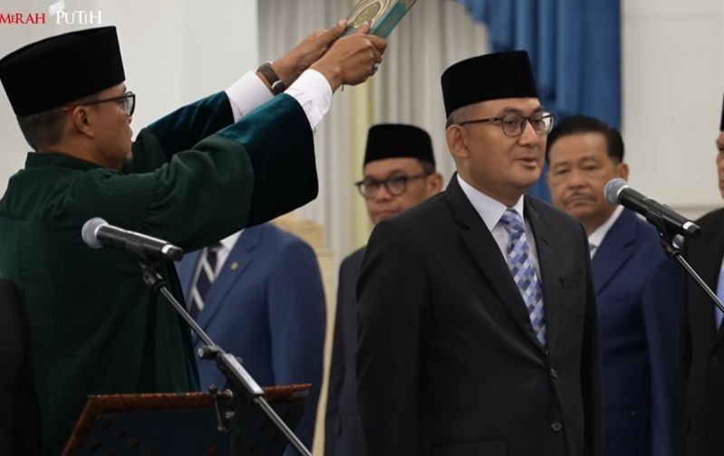Prabowo Lantik Andi Rahadian sebagai Dubes RI untuk Oman-Yaman