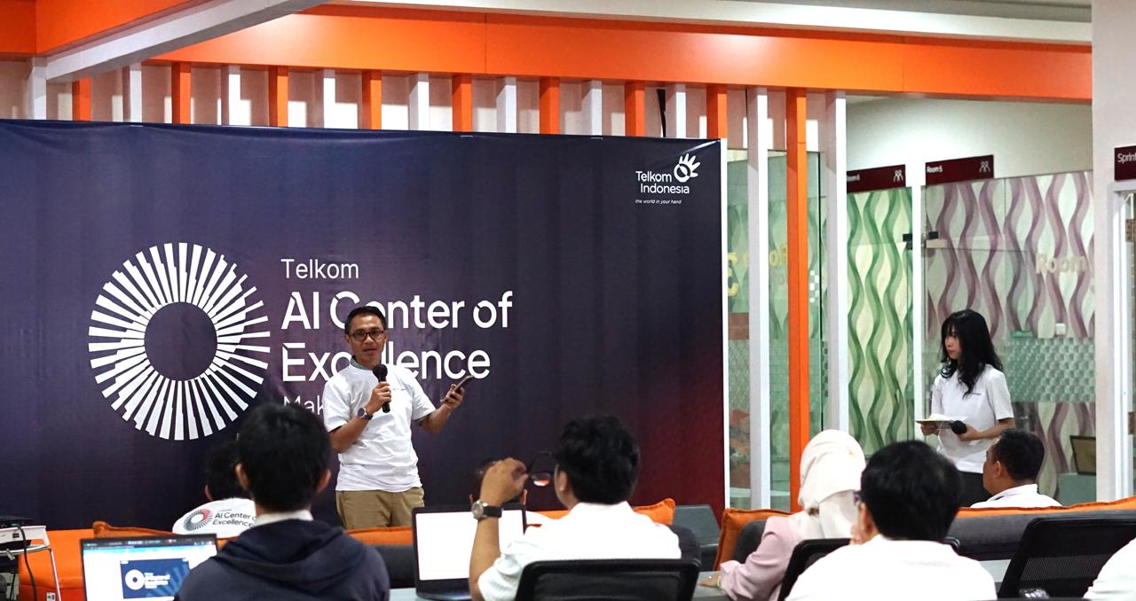 Telkom Tingkatkan Kapabilitas Developer Lewat AI Connect Offline Series di Makassar