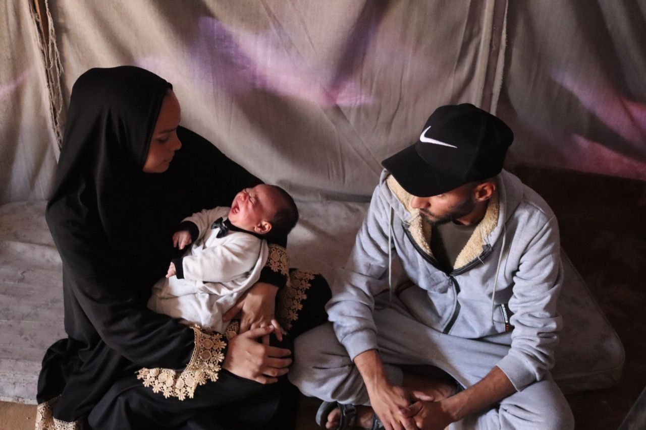 Tragedi Baru di Gaza, Bayi 28 Hari Digigit Tikus di Tenda Pengungsian