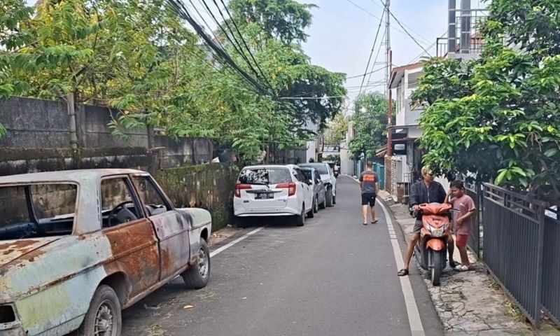 Begini Kondisi Parkir Liar di Kalisari yang Viral 'Disulap' Pakai AI
