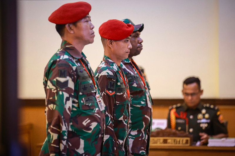 Kasus Penculikan Kacab BRI, 3 Prajurit TNI Didakwa Pembunuhan Berencana