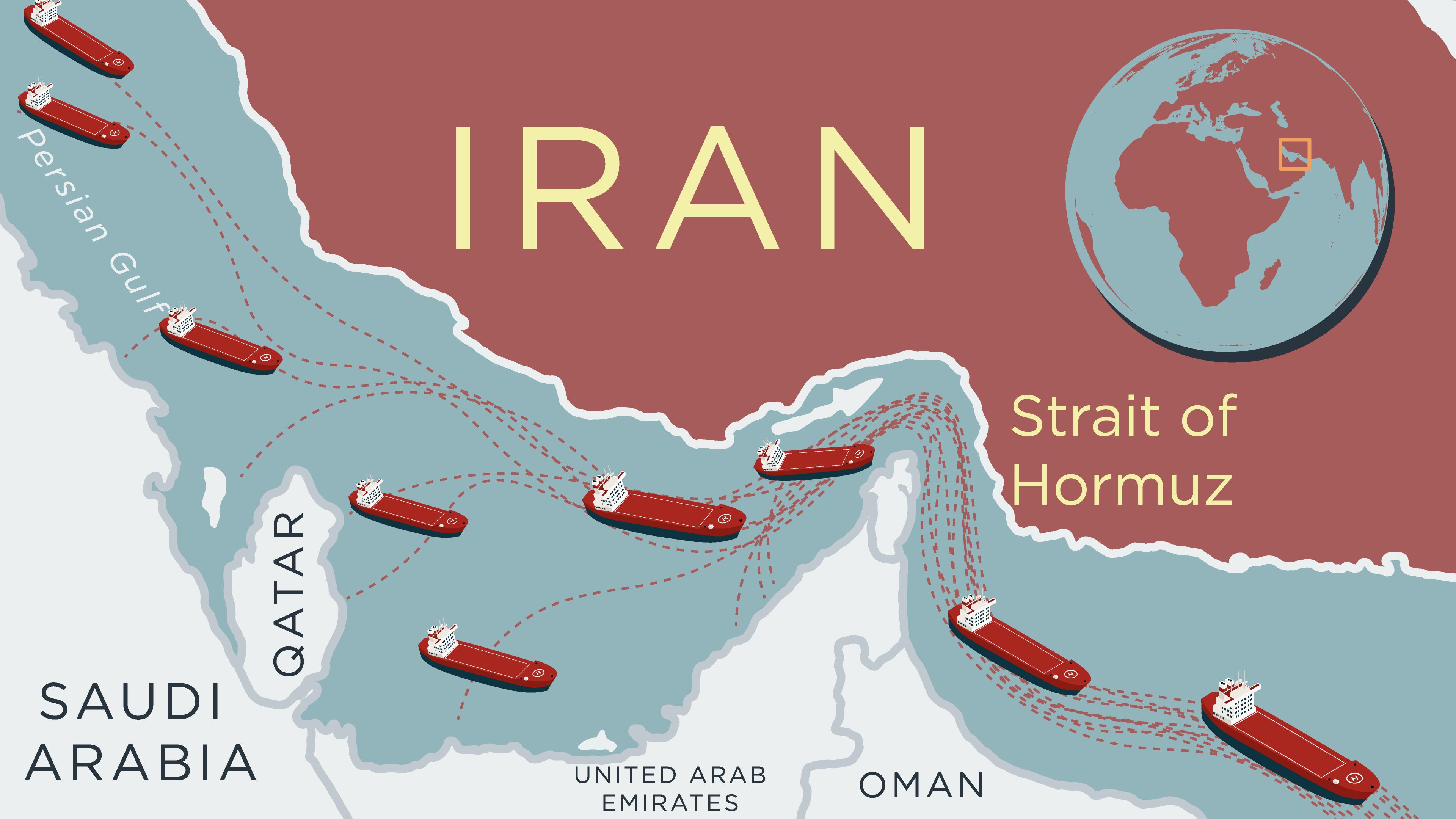Iran Jadi 'Penjaga Gerbang' Selat Hormuz, Berpeluang Dikte Harga Minyak Dunia