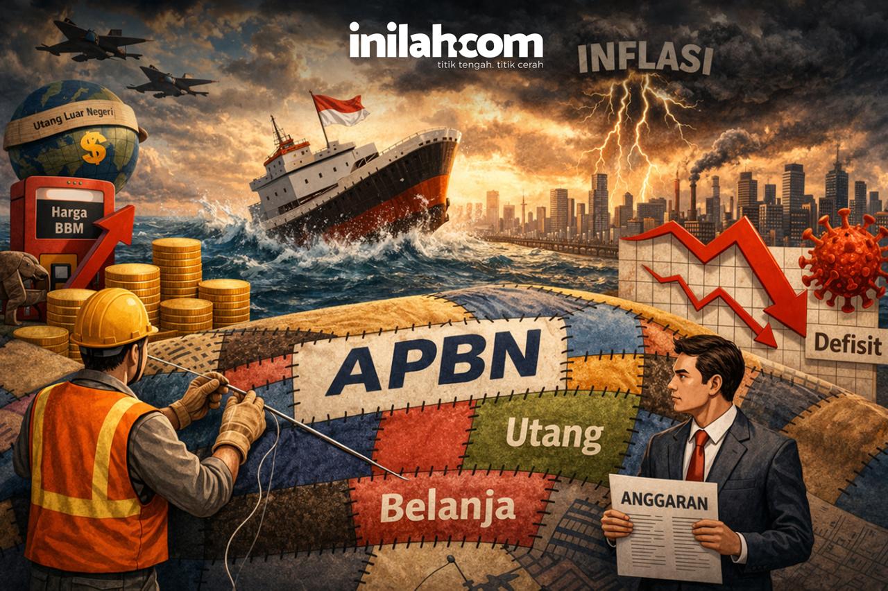 Tambal Sulam APBN, Strategi Bertahan di Tengah Tekanan