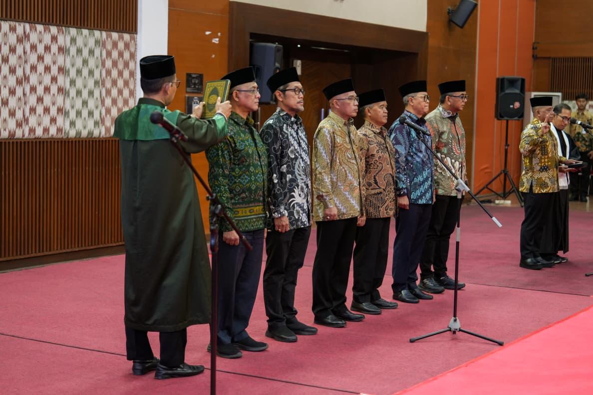 Rombak Jajaran, Menteri Dody Lantik Sekjen-Dirjen SDA Baru
