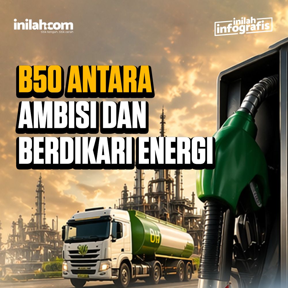 INFOGRAFIS: B50 Antara Ambisi dan Berdikari Energi