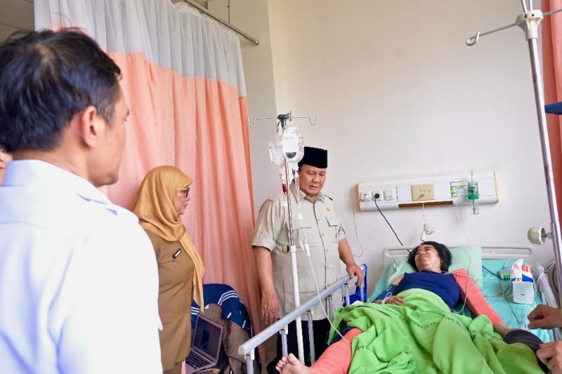 Prabowo Tekankan Layanan Terbaik bagi Korban Kecelakaan Maut Kereta di Bekasi