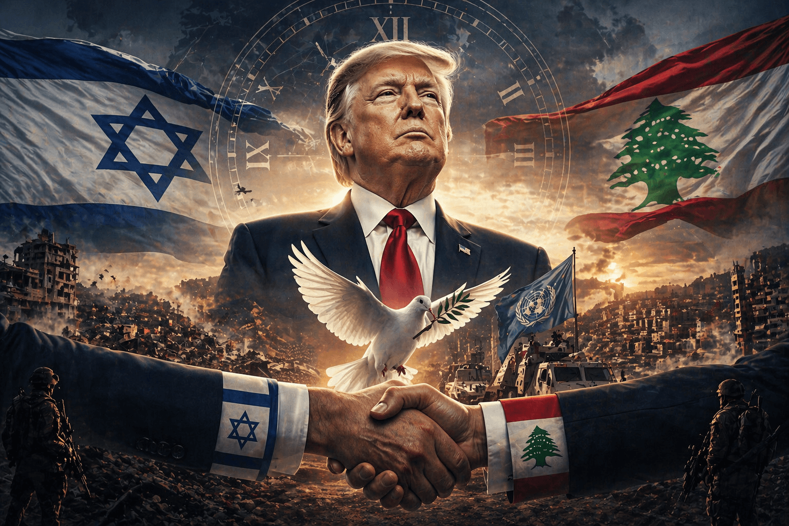 Trump Ambil Kendali: Gencatan Senjata Israel-Lebanon Resmi Diperpanjang Tiga Pekan
