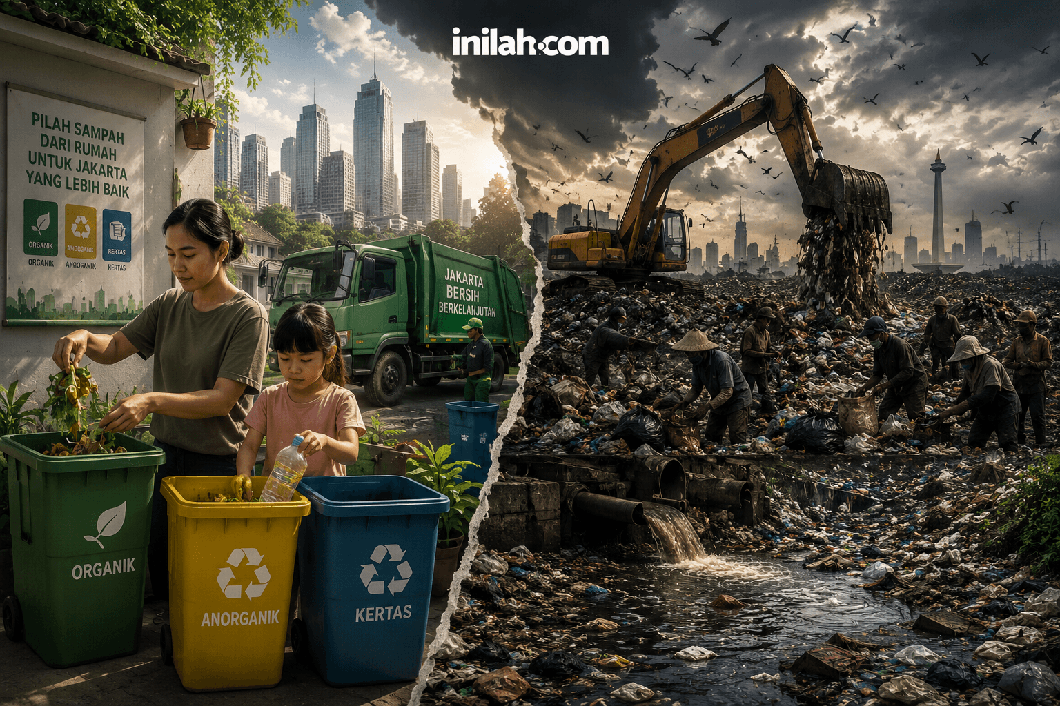 Dilema Pilah Sampah Jakarta: Mendesak Di Hulu, Gaduh Di Hilir