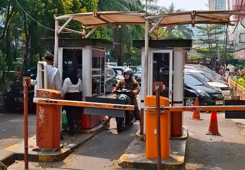 Gate Parkir Blok M Square Dibuka Lagi, Sistemnya Berubah