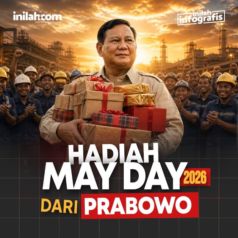 INFOGRAFIS: ‘Hadiah’ Prabowo di May Day 2026