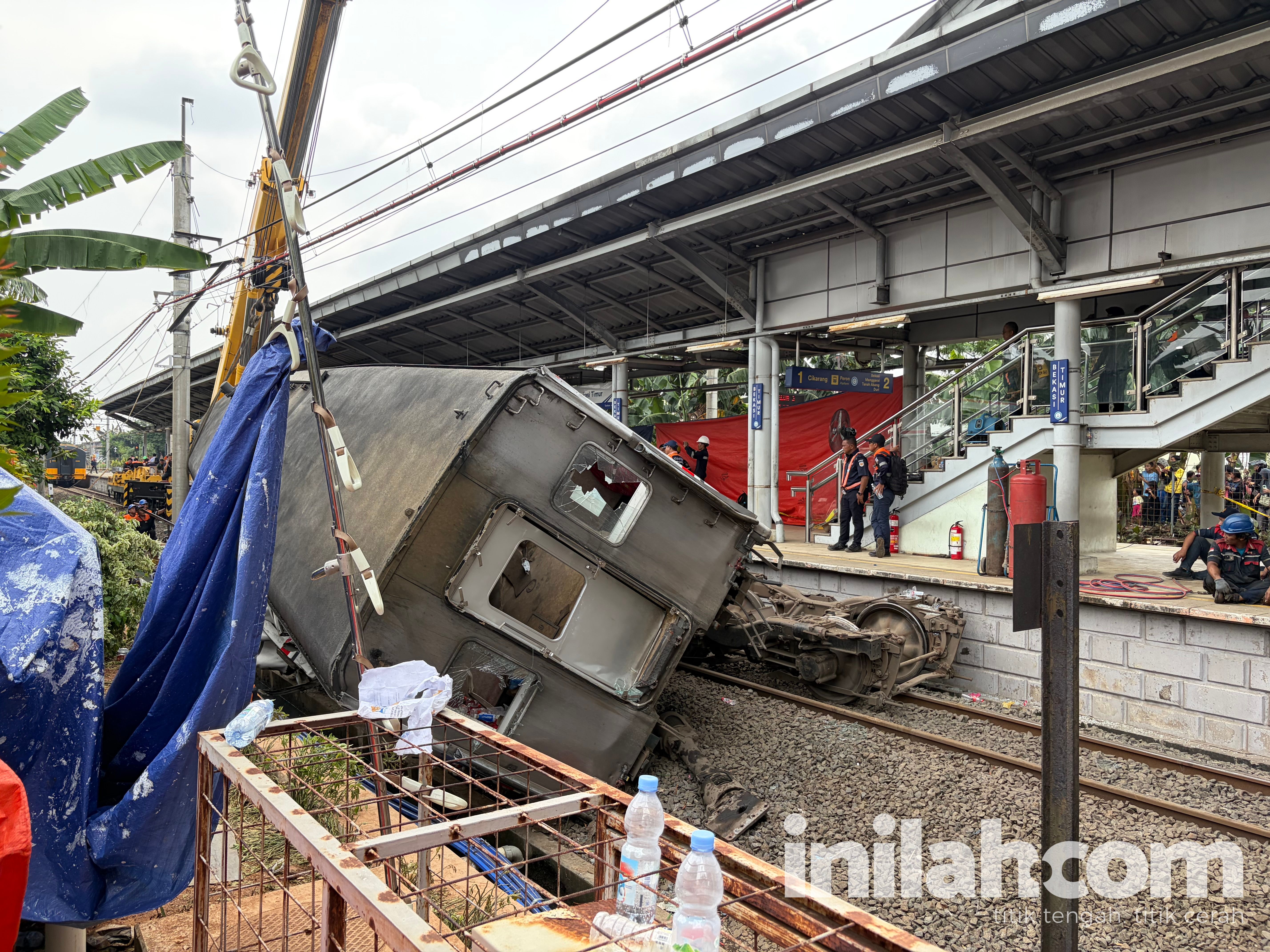 KAI Commuter Data 113 Barang Korban Kecelakaan, 66 Belum Dikembalikan