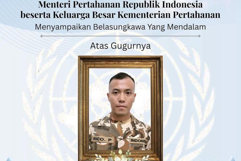 Diserang Tentara Zionis Israel, Satu Prajurit TNI di Lebanon Gugur Setelah Jalani Perawatan Medis