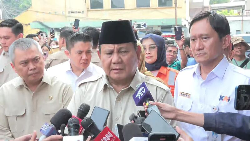 Prabowo Siapkan Rp4 Triliun Bangun Flyover dan Amankan Perlintasan Kereta Bekasi