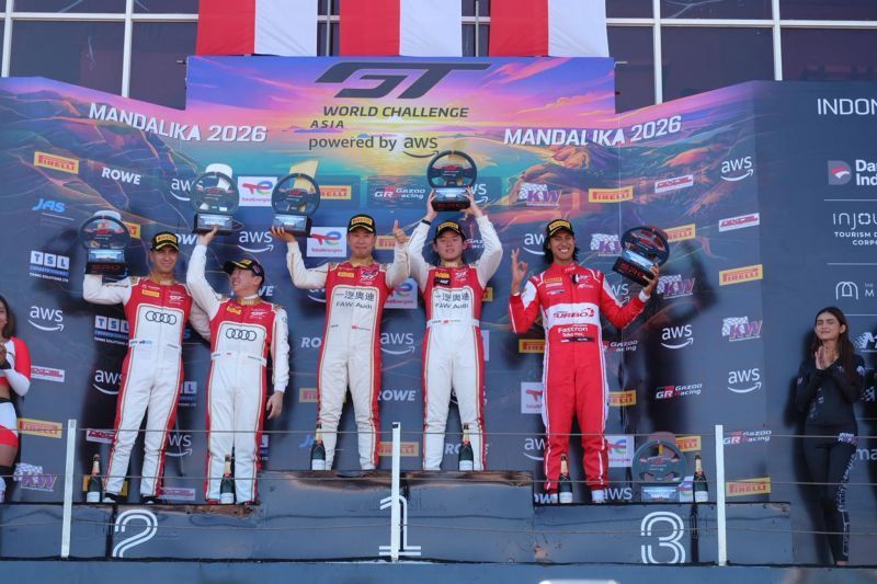 Sean Gelael Amankan Podium Ketiga di Mandalika!