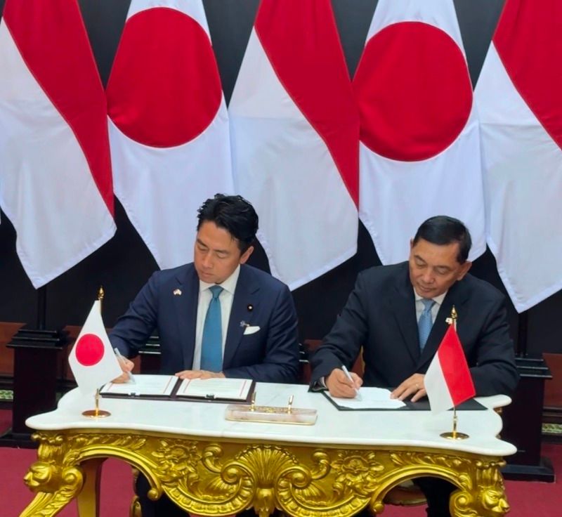 Ri-jepang Resmi Teken Kerja Sama Pertahanan, Mulai Keamanan Maritim Hingga Alutsista
