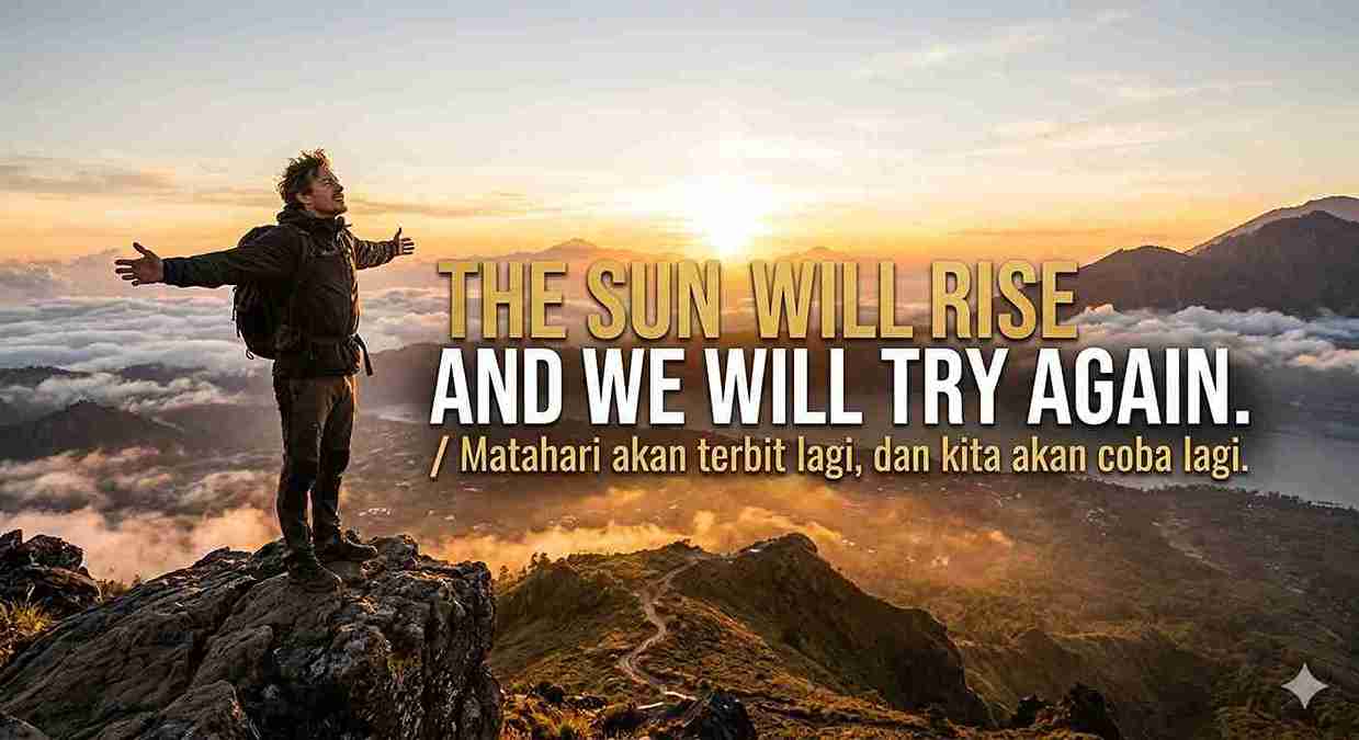 150 Kata-Kata Motivasi untuk Bangkit dari Keterpurukan Hidup