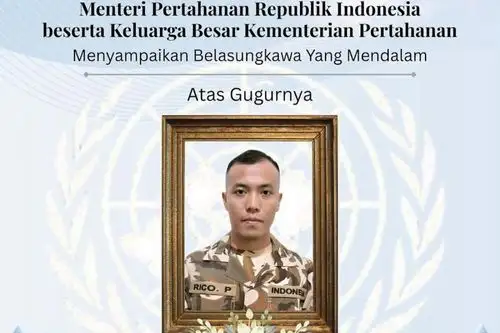 Jenazah Prajurit TNI Rico Pramudia Dibawa ke Jakarta dari Lebanon Sebelum Diantar ke Medan