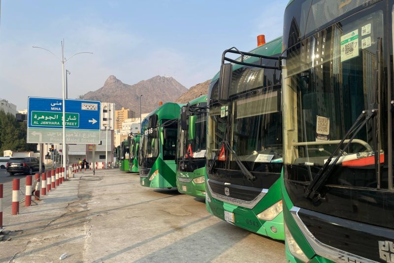 Bus Shalawat 24 Jam Layani Jemaah Calon Haji Indonesia Gratis Tanpa Tip, Ini Skemanya