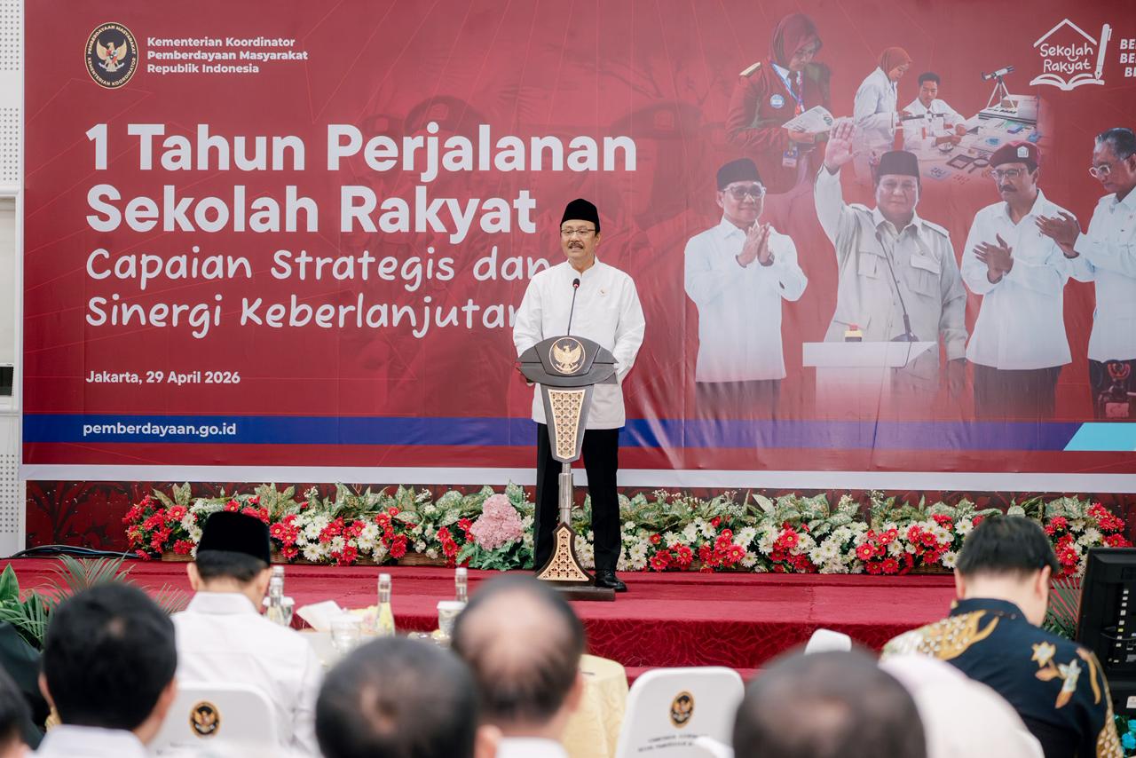 Setahun Sekolah Rakyat 166 Titik 15 Ribu Harapan, Gus Ipul: Ini Gerakan Memutus Kemiskinan