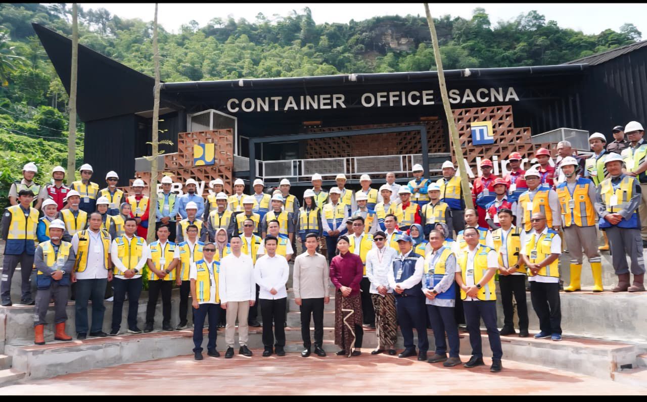 Kunjungan Wapres RI ke Proyek Bendungan Bagong, PTPP Percepat Pembangunan Dukung Ketahanan Air dan Pangan