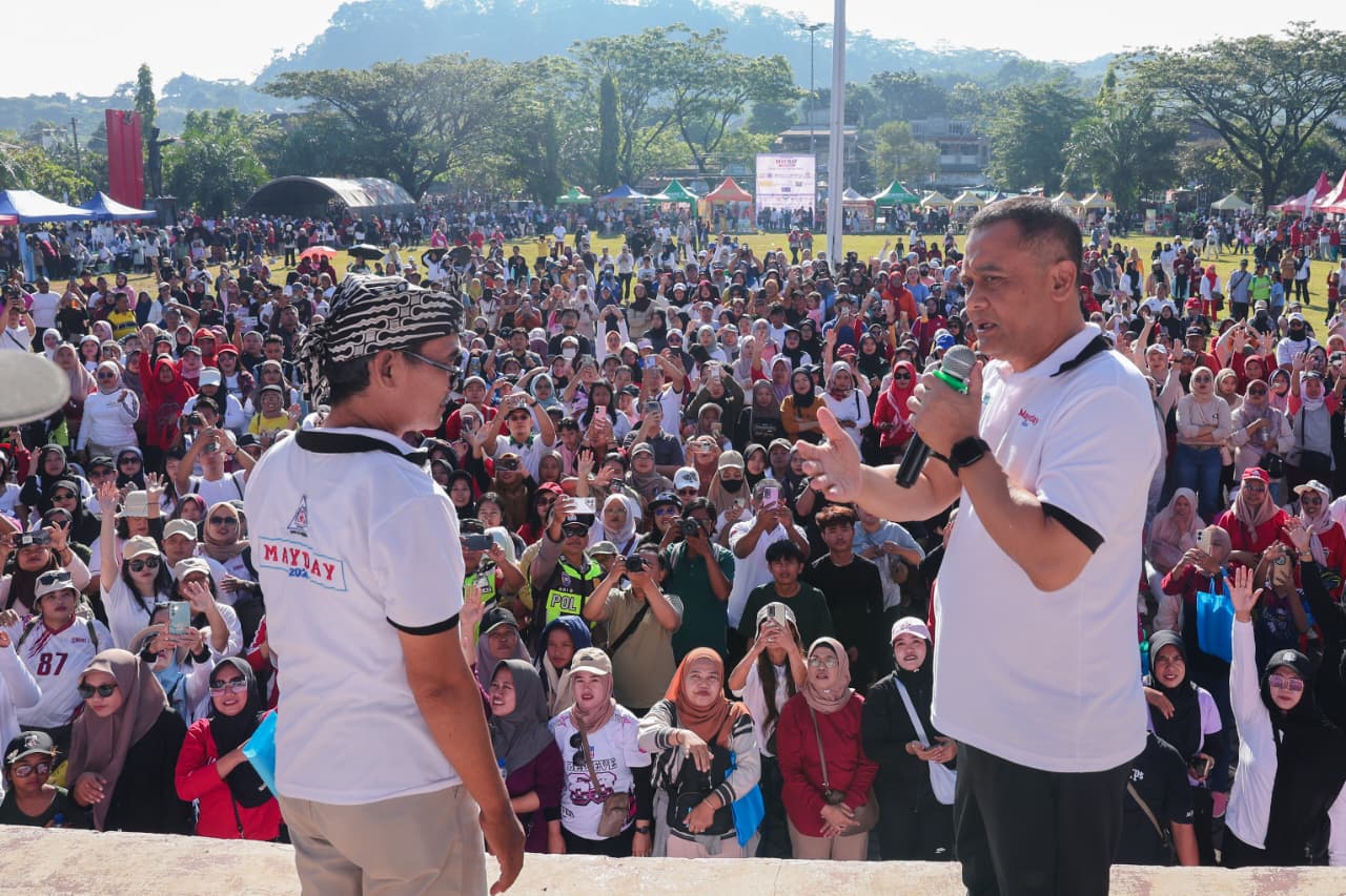Ikut Rayakan May Day, Ahmad Luthfi Beri Apresiasi Tinggi untuk Buruh