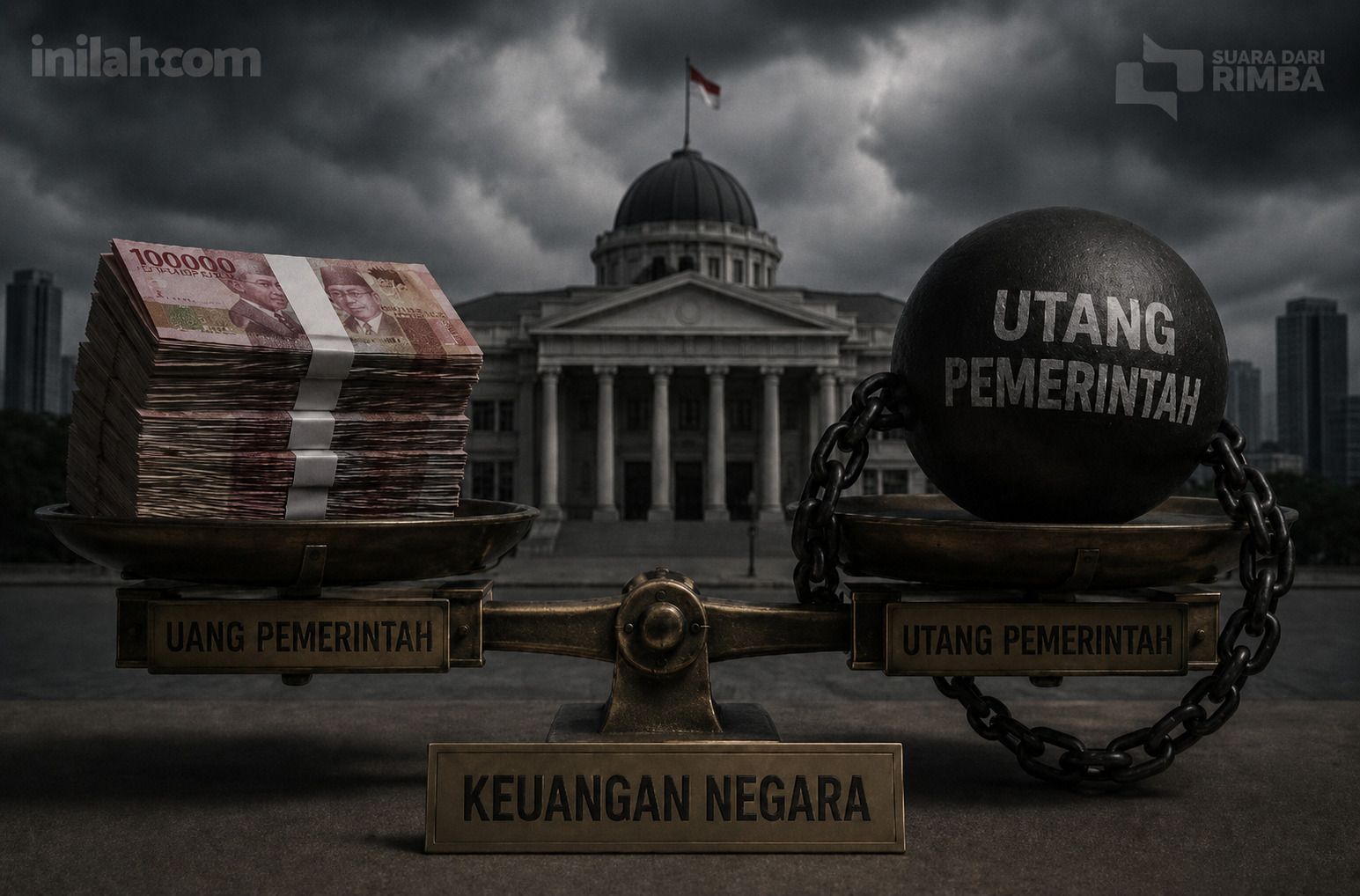 Duit Kita Banyak! = Utang Kita Banyak!