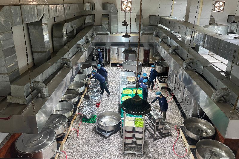 Foto: Dapur Katering Untuk Jemaah Calon Haji Di Mekkah