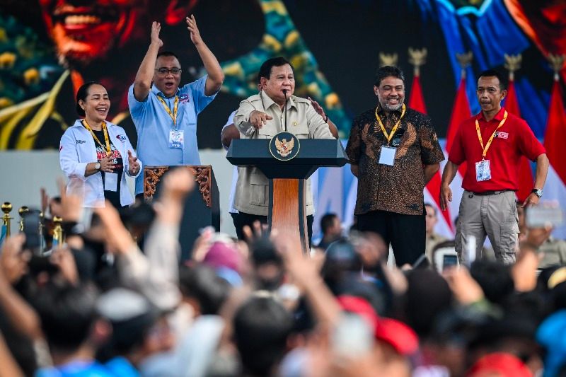 Agar Buruh Sejahtera dan Hidup Sehat, Prabowo Janjikan Kredit Bunga Murah dan KPR 40 Tahun