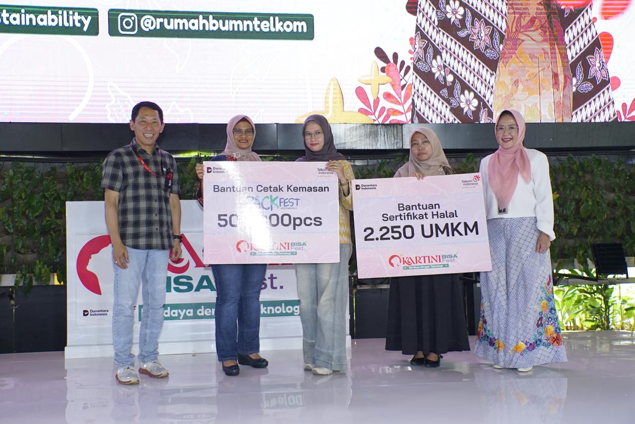 Perkuat Peran Kartini Digital, Telkom Dorong UMKM Perempuan Tembus Pasar Global