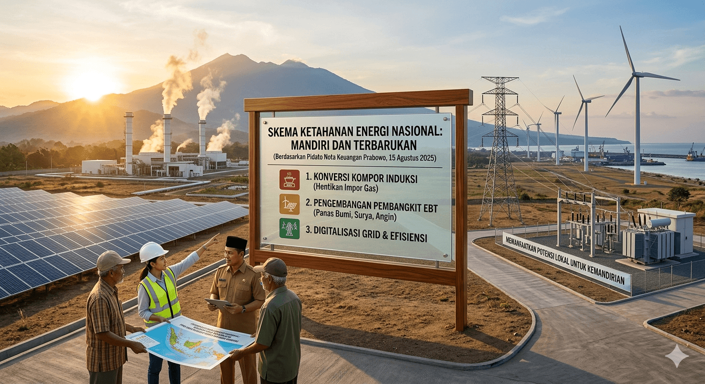 Antara Perut Bumi dan Matahari: Persimpangan Jalan Energi Indonesia