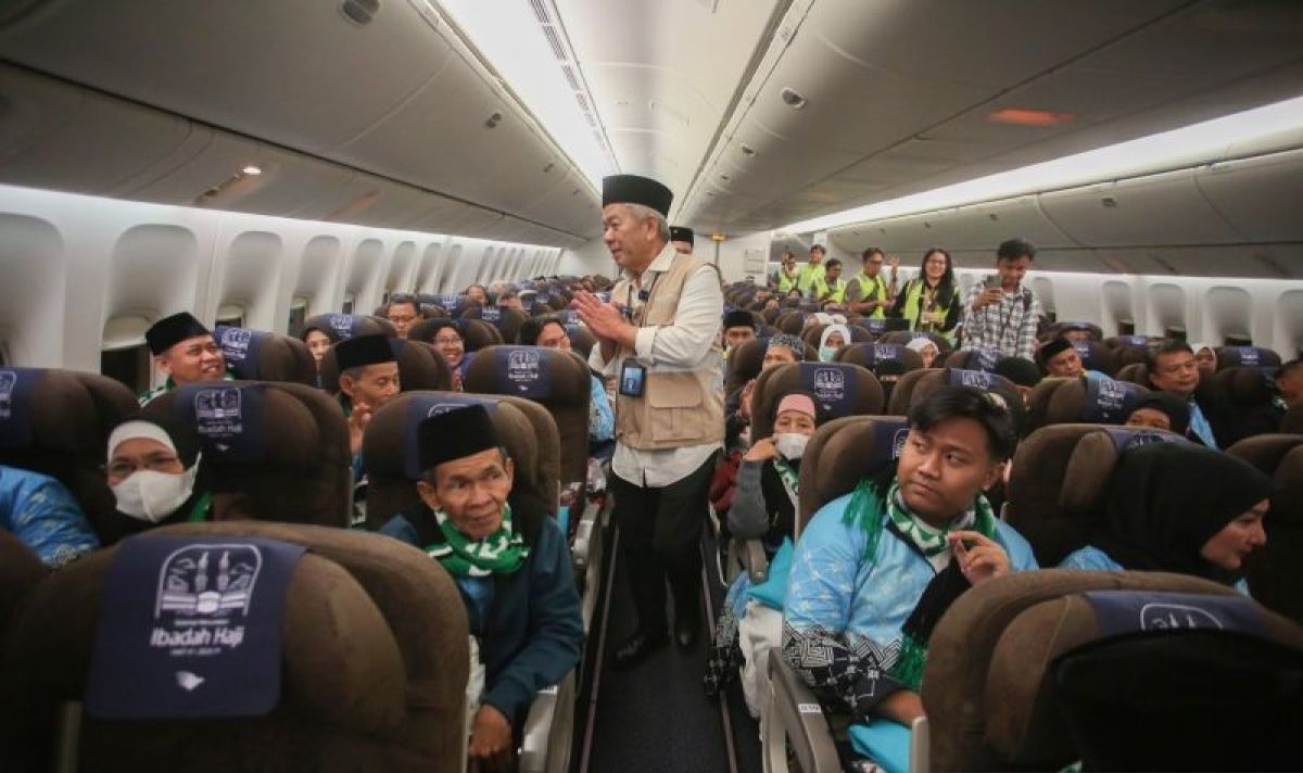 Mantap! Ketepatan Waktu Penerbangan Haji 2026 Tembus 96 Persen