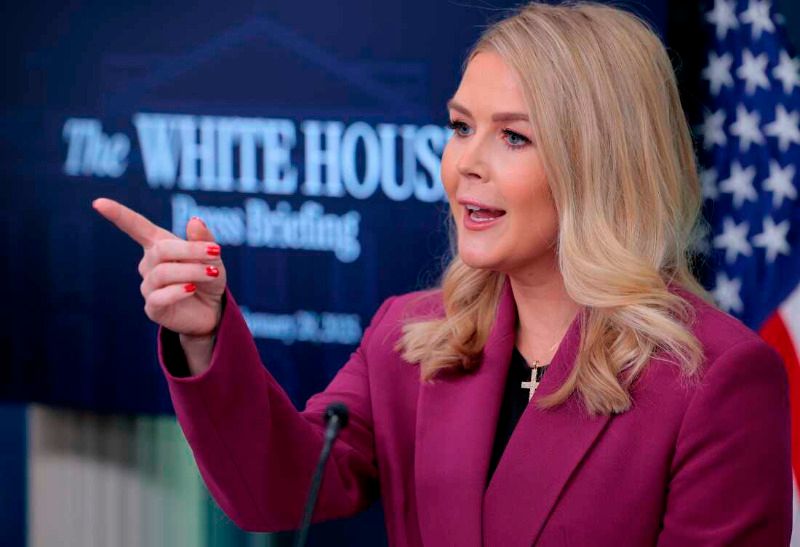 Viral Ucapan 'Ada Tembakan' Jubir Gedung Putih Sebelum Insiden Makan Malam Trump