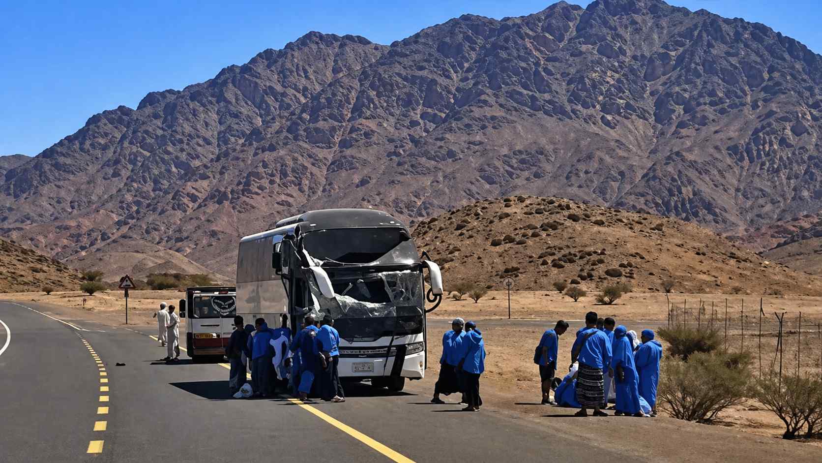 Kronologi Bus Kloter JKS dan SUB Kecelakaan Ringsek di Jabal Magnet Arab Saudi