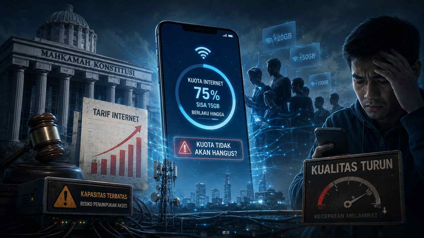 Atsi: Kuota Internet Tak Bisa Hangus Bisa Picu Tarif Naik Dan Penumpukan Akses