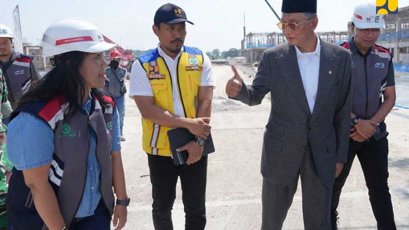 Puas Dengan Pembangunan Sr Di Surabaya, Menteri Dody Beri Jempol Untuk Waskita Karya
